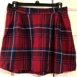 Old Navy Plaid Skater Skirt